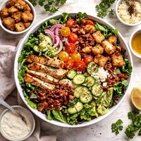 Garden Salad with Croutons