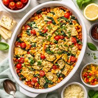 Garden Vegetable Cracker Strata
