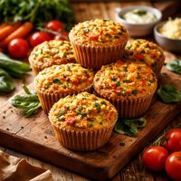 Garden Vegetable Muffins