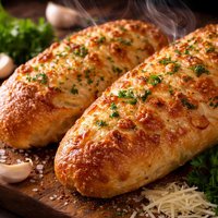 Garlic and Asiago Loaves