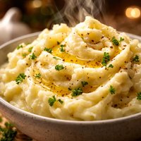 Garlic and Cream Mashed Potatoes