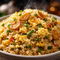 Garlic and Egg Fried Rice