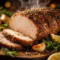 Garlic and Herb Roast Pork