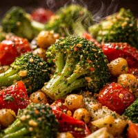 Garlic and Herb Roasted Vegetables