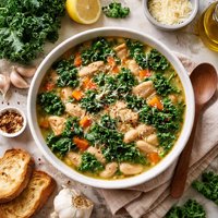 Garlic and Kale Soup