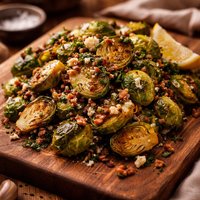 Garlic and Sapphires Sauted Brussels Sprouts Try This