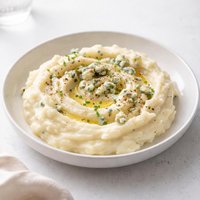 Garlic Blue Cheese Mashed Potatoes