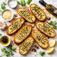 Garlic Bread with Truffle Oil