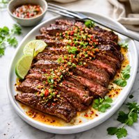 Garlic Chile Flank Steak