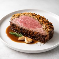 Garlic Crust Prime Rib