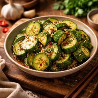 Garlic Cucumber Salad