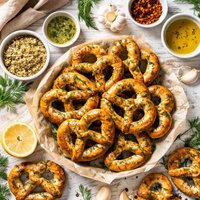 Garlic Dill Pretzels