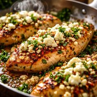 Garlic Feta Chicken