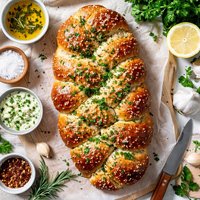 Garlic Herb Challah