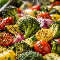 Garlic Herb Vegetable Bake
