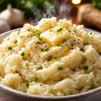 Garlic Horseradish Mashed Potatoes