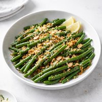 Garlic Lemon Green Bean Casserole