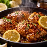 Garlic Lemon Honey Chicken