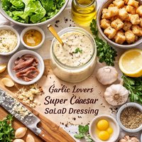 Garlic Lovers Super Caesar Salad Dressing