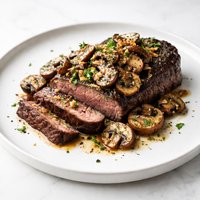 Garlic Mushroom Steak