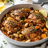 Garlic Olive Apricot Chicken