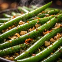 Garlic Onion Green Beans