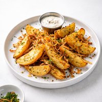 Garlic Onion Wedges