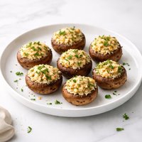 Garlic Parmesan Stuffed Mushrooms