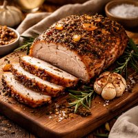 Garlic Pork Roast