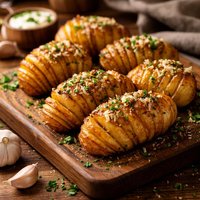 Garlic Potato Fans