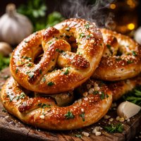 Garlic Pretzels