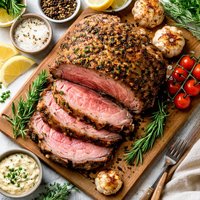 Garlic Prime Rib