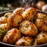 Garlic Roast Potatoes