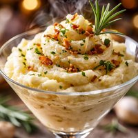 Garlic Rosemary Mashed Potato Martini