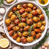 Garlic Rosemary Roasted Potatoes