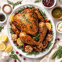 Garlic Rosemary Turkey