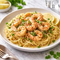 Garlic Shrimp Angel Hair