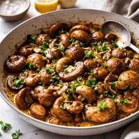 Garlic Sizzled Mushrooms