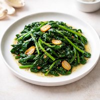 Garlic Spinach Stir-Fry