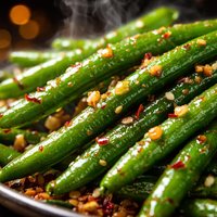 Garlic String Green Beans