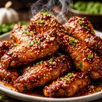Garlic Teriyaki Chicken Wings