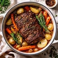 Garlic Top Sirloin Pot Roast