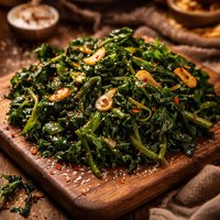 Garlicky Greens