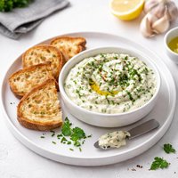 Garlicky Herb Spread