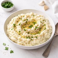 Garlicky Mashed Cauliflower Potatoes