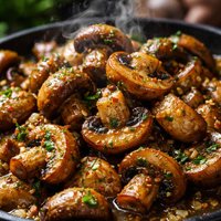 Garlicky Mushrooms Supreme