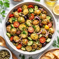 Garlicky Olive Oil Potato Salad