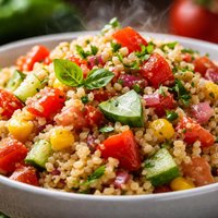 Gazpacho Couscous Salad