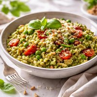 Genoa Orzo with Pesto