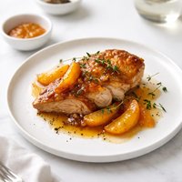 Georgia Chicken with Peach Sauce
